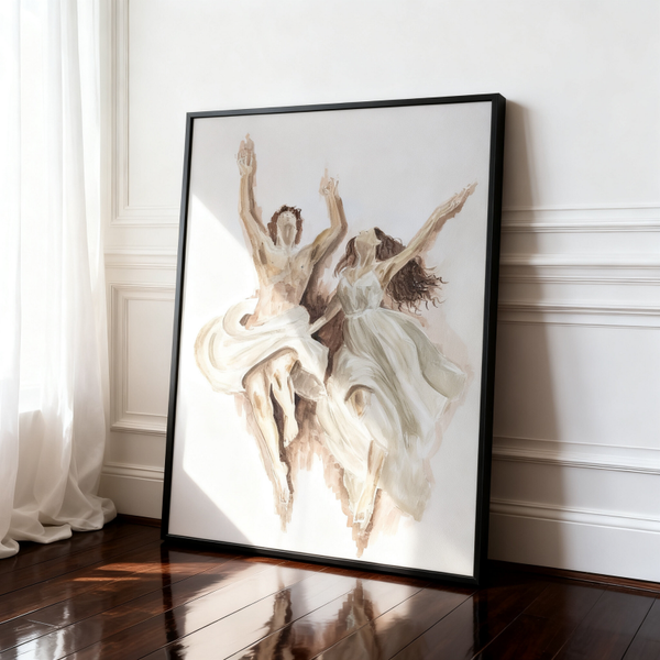 "BRAUT CHRISTI" – Original Aquarellgemälde (50x70 cm)