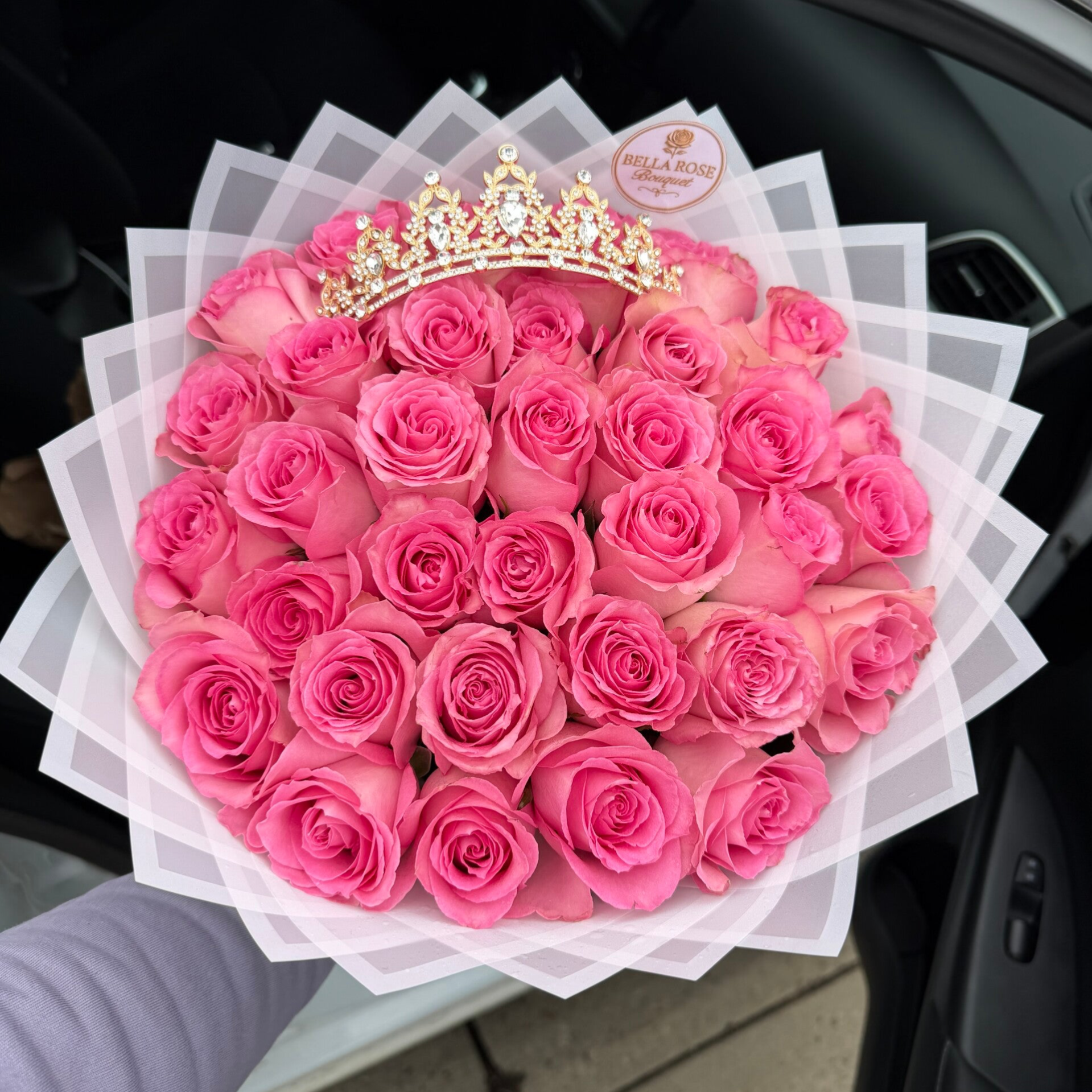 PINK LOVE ROSE BOUQUET