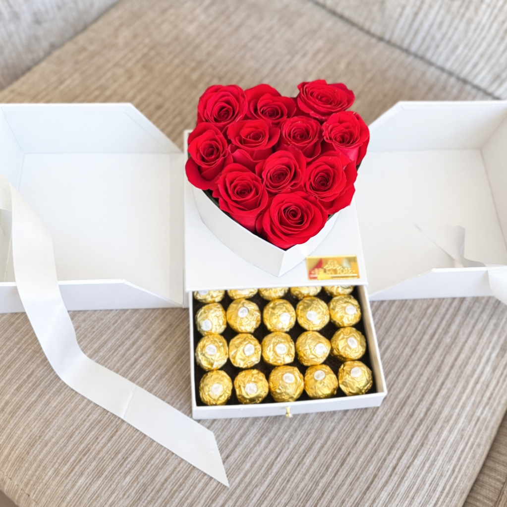 Surprise heart box