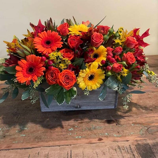 Fall Garden Centrepiece