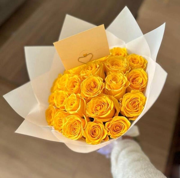 YELLOW ROSE BOUQUET