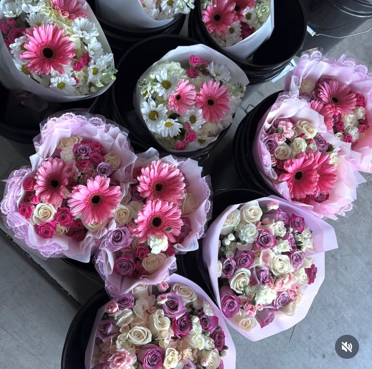 Florist’s Choice Mini Flower Bouquets