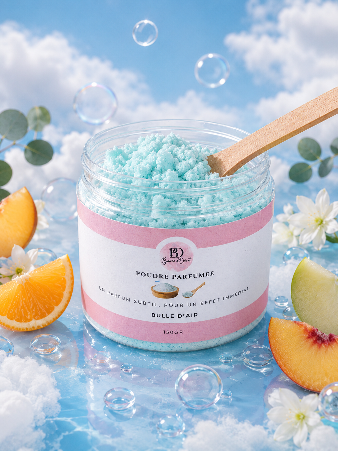Poudre parfumée Bulle d'air