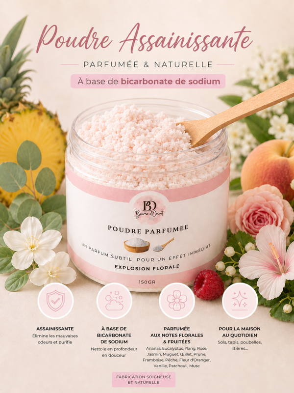 Poudre parfumée Explosion Florale