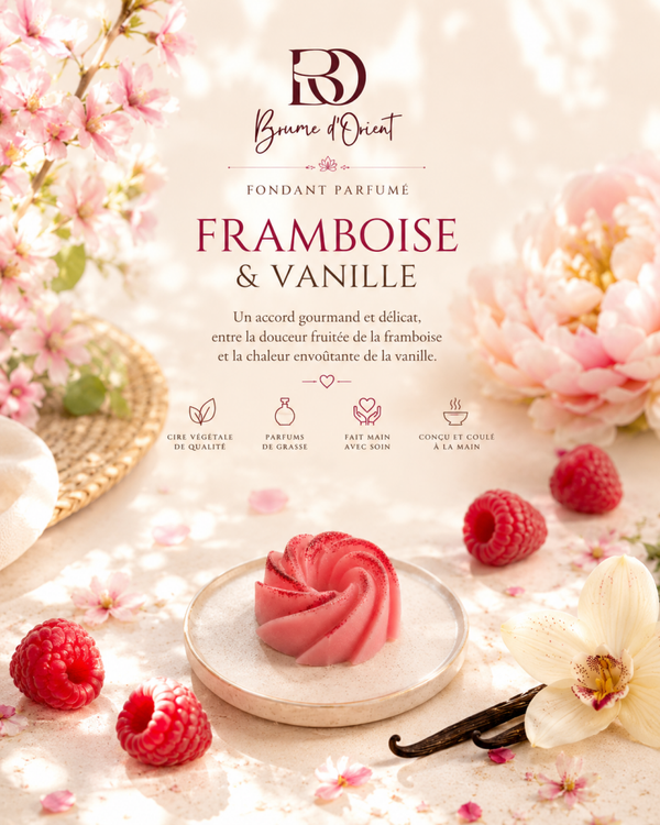 Fondant Parfumé Framboise Vanille
