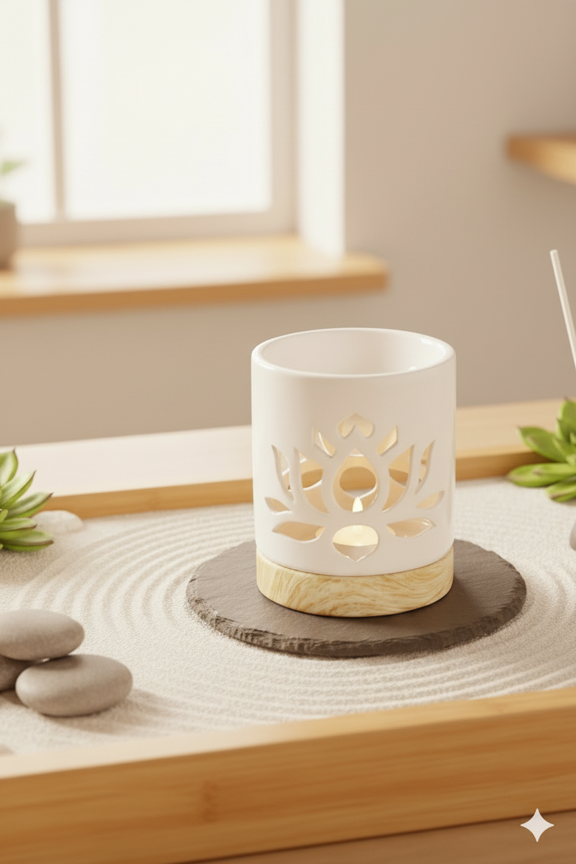 Brûle-parfum Nénuphar