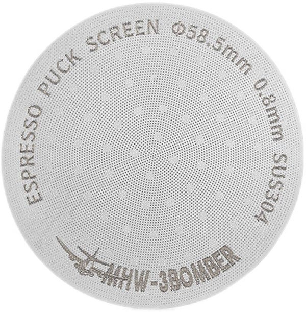 MHW-3BOMBER puck screen - RVS - 58mm