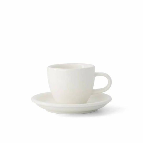 6 x ACME Classic Espresso Kop wit (Milk) 70 ml