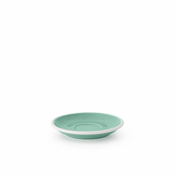 6 x ACME Classic Espresso schotel mintgroen (Feijoa) 11 cm