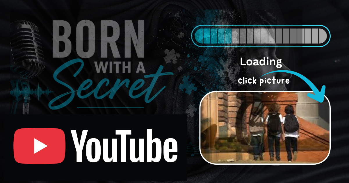 Born with a secret. Microfoon, zelf geschreven nummer. 