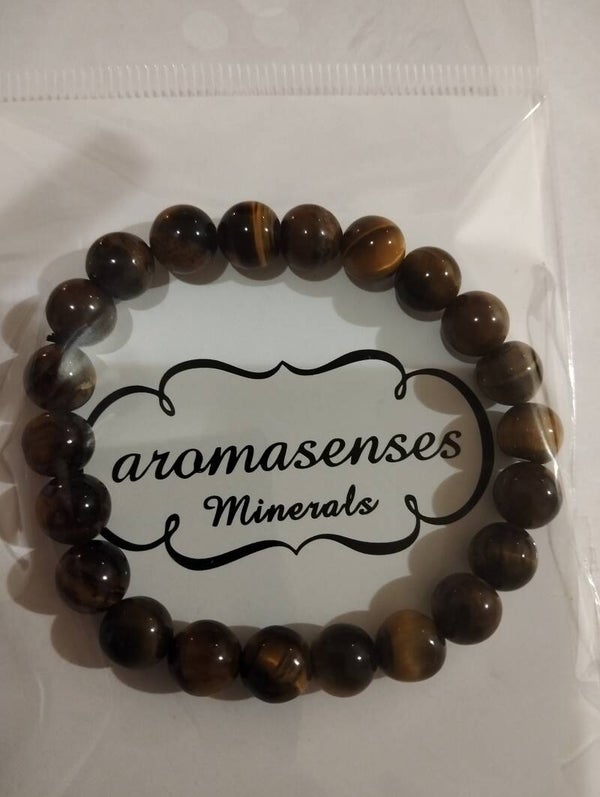 Pulsera Ojo de Tigre 8mm