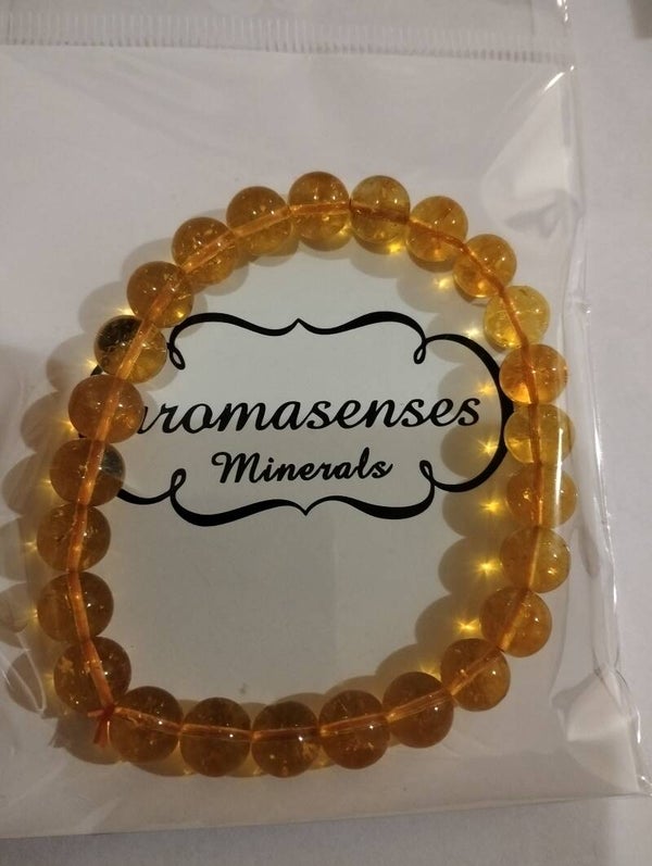 Pulsera Citrino 8mm