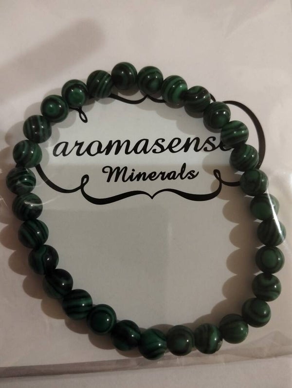Pulsera Malaquita 6mm