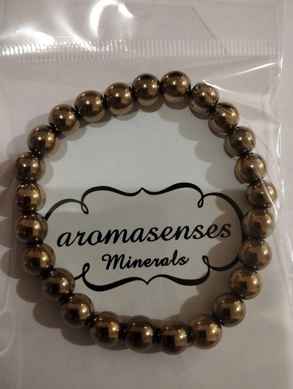 Pulsera Pirita 8mm