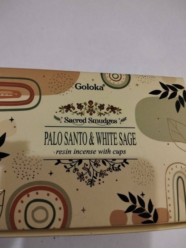 Copa de humo Palo Santo y Salvia Blanca