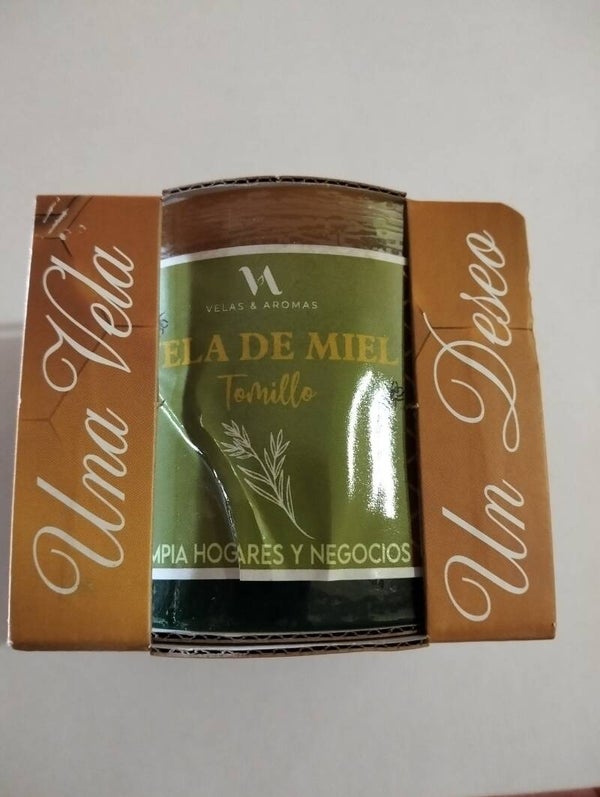Vela Miel de Tomillo