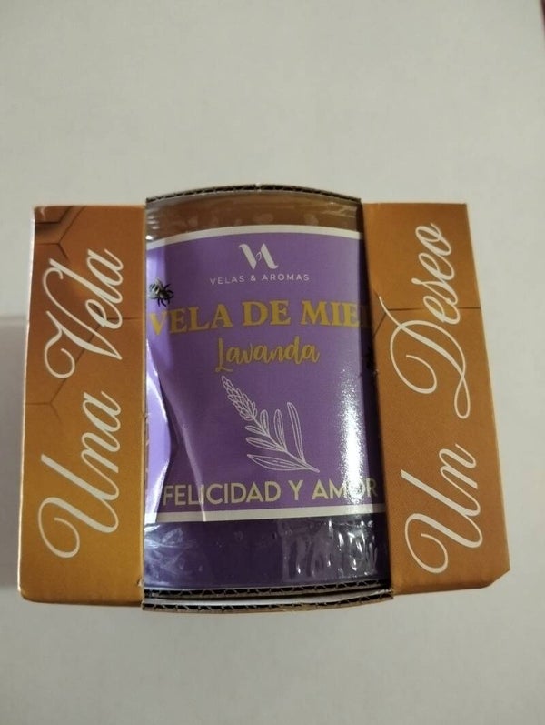 Vela Miel de Lavanda