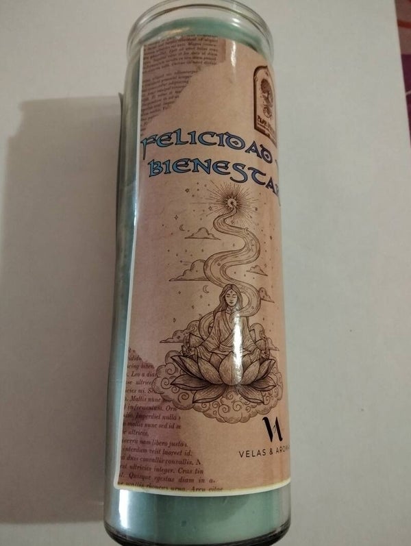 Velón Felicidad y Bienestar