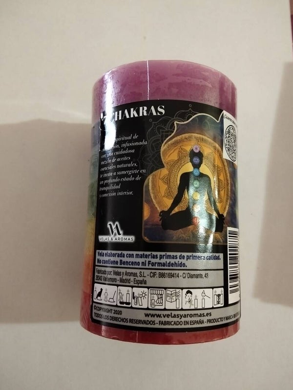 Velón 7 Chakras