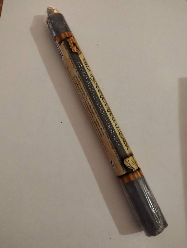 Vela Gris Neutraliza Mala suerte