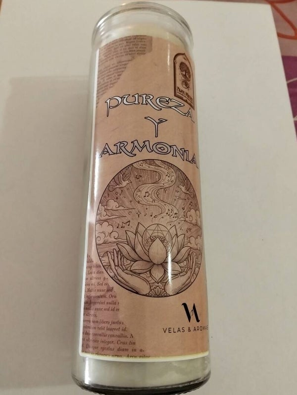 Velón Pureza y Armonía