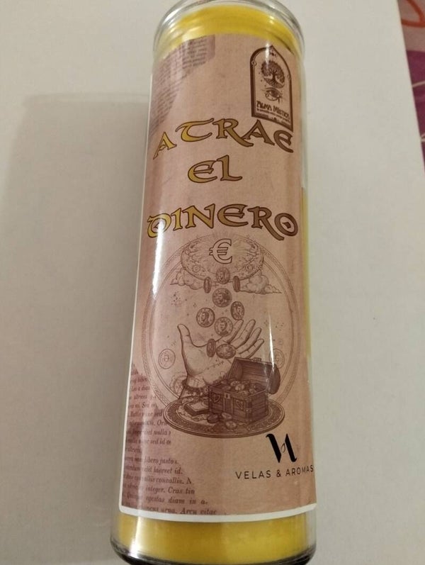 Velón Atrae Dinero