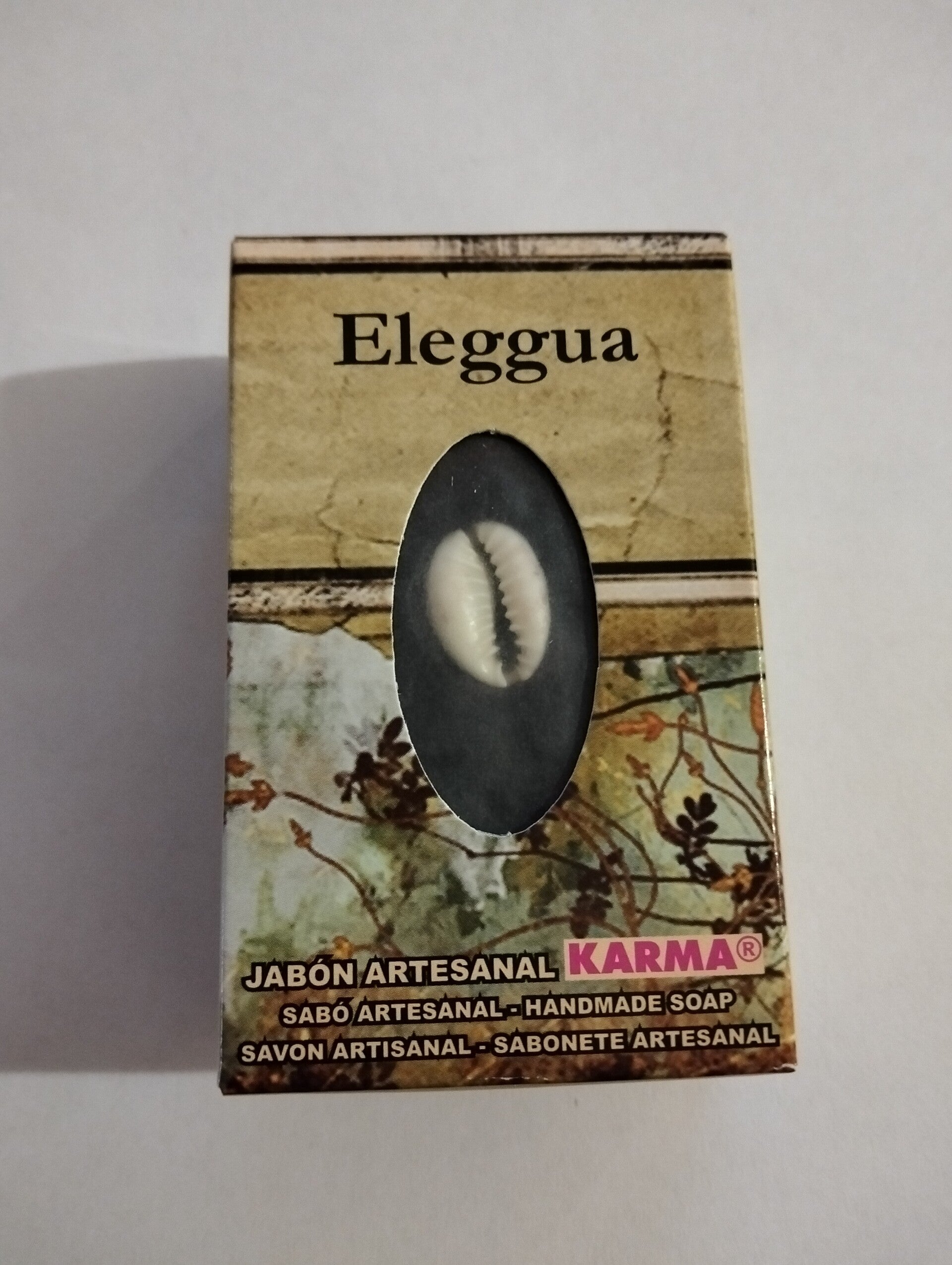 Pastilla de jabón artesanal Eleggua Abrecaminos