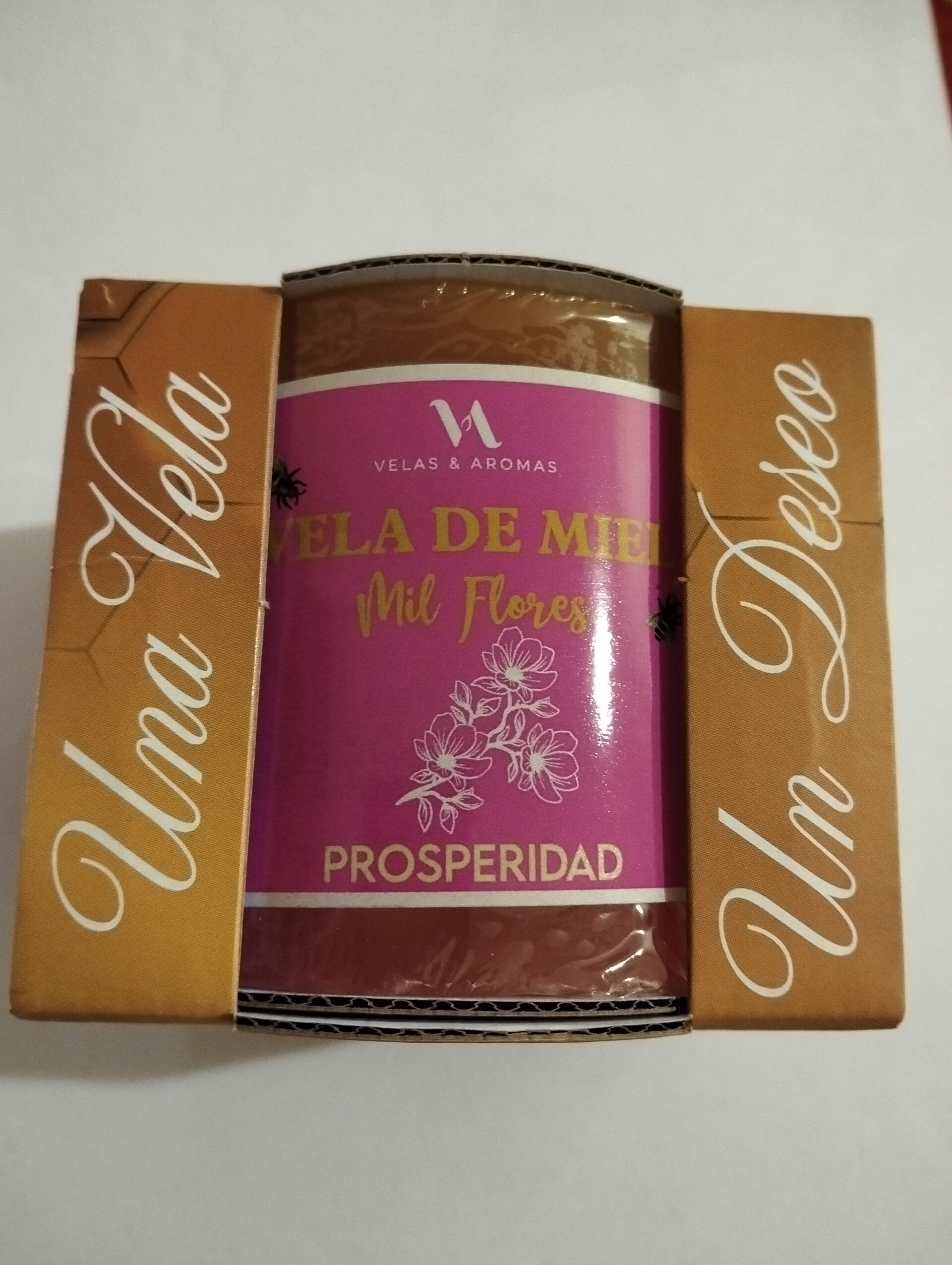 Vela Miel Miel flores