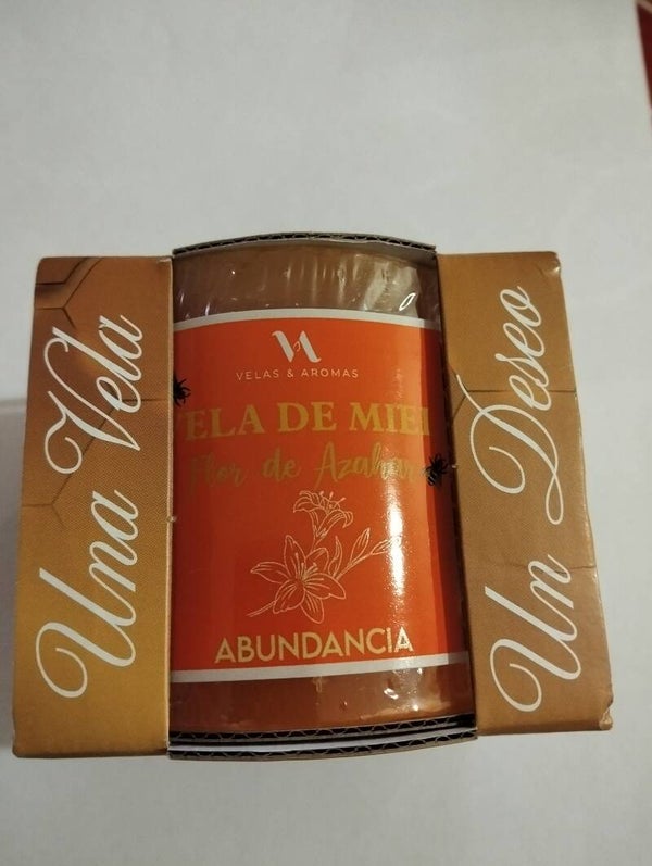 Vela Miel Flor de Azahar