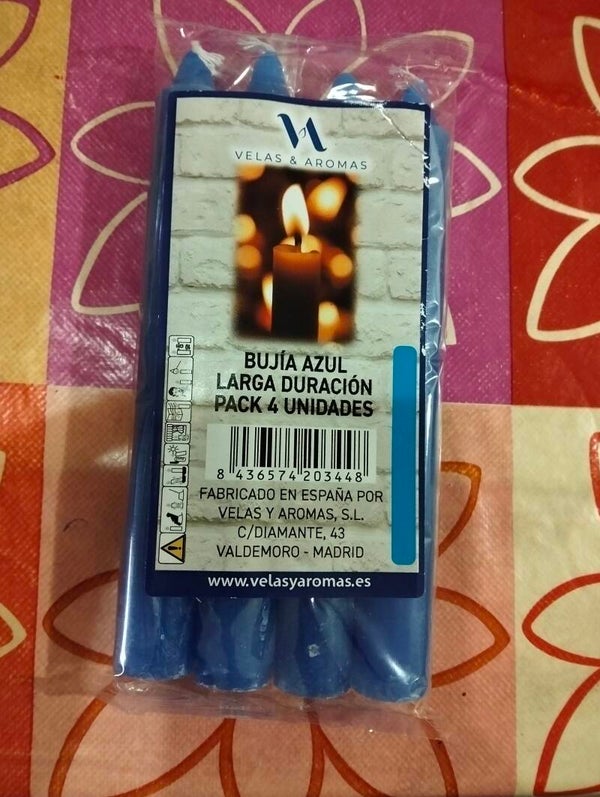 Pack Vela bujía azul
