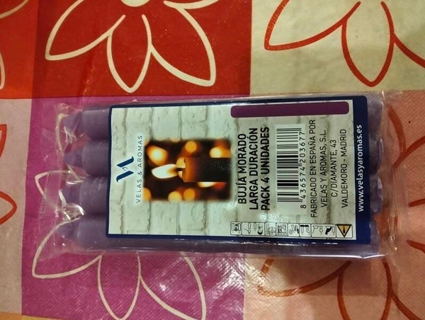 Park vela bujía morada