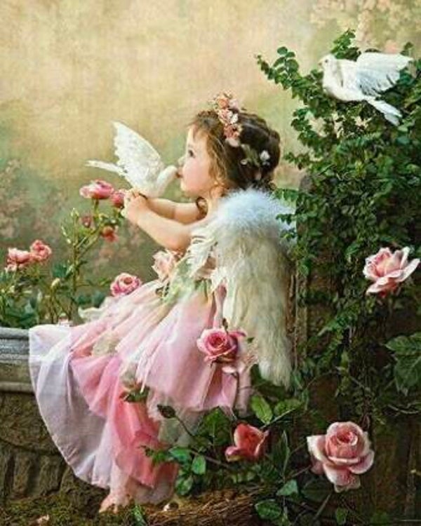 fd 0447 diamondpainting meisje