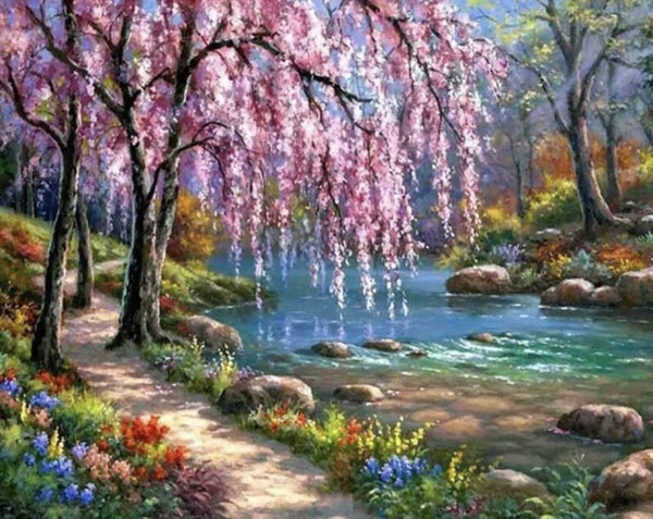 1054 diamond painting rose boom