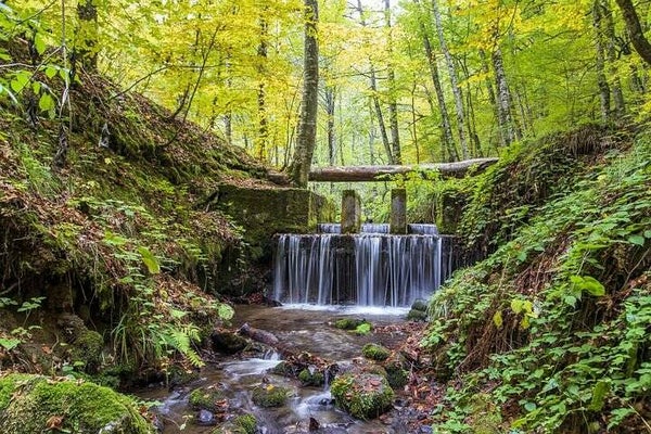 1077 diamond painting waterval extra groot