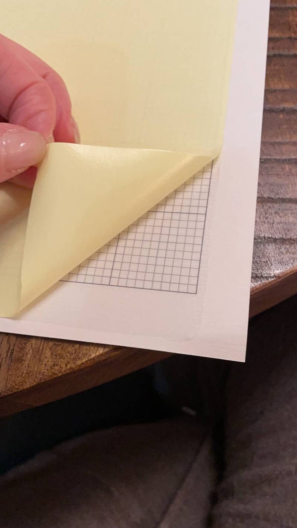 leeg canvas (karton) A4 voor ronde steentjes