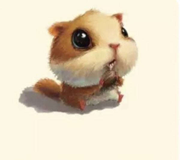 8 diamond painting  hamster