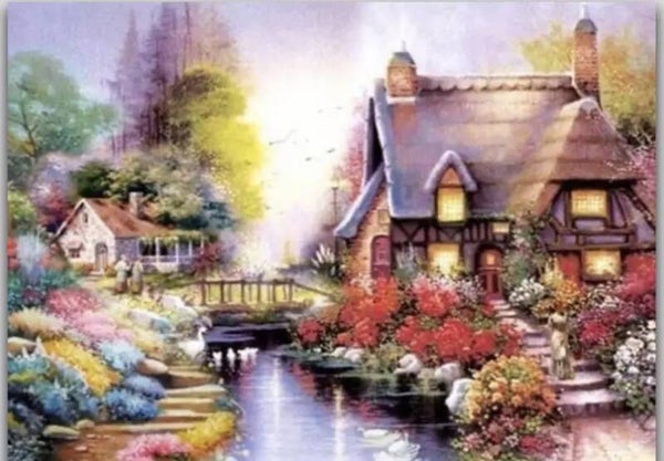 1297 diamond painting huis