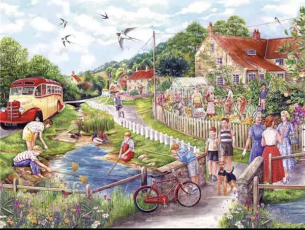 1306 diamond painting tuin