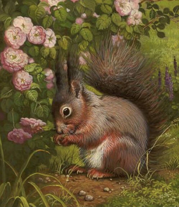 1313 diamond painting eekhoorn