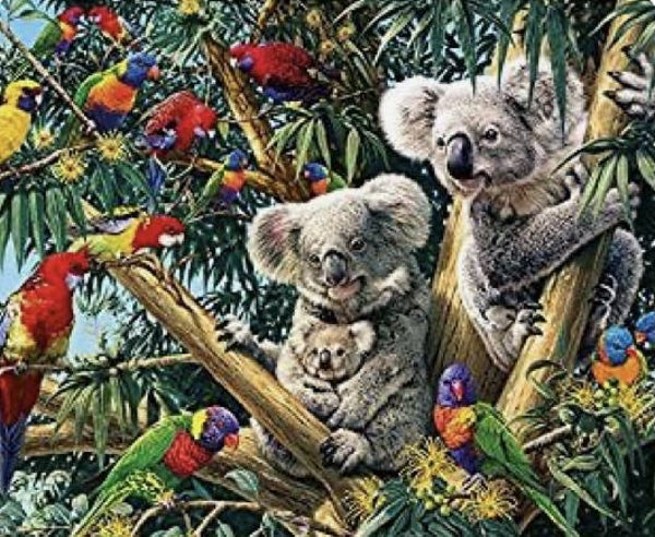 1343 diamond painting koala