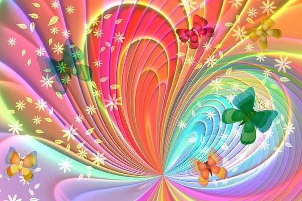 1111 diamond painting vlinder