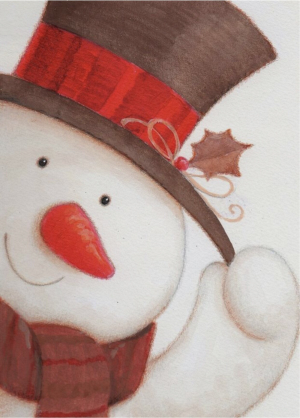 25 diamond painting  sneeuwpop