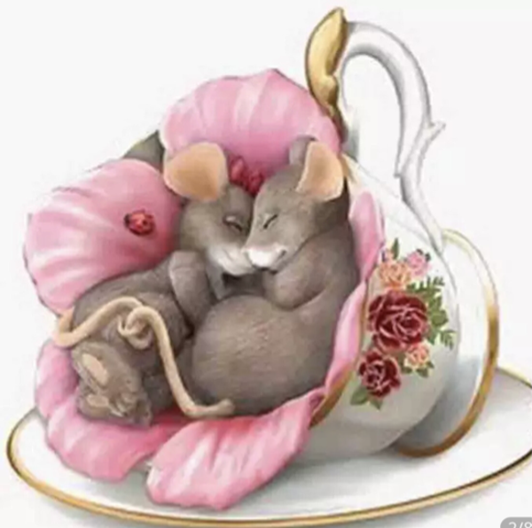 1013  (1292) diamond painting  kommetje