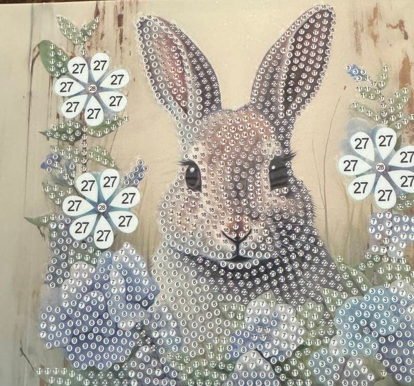 10 diamond painting kaart zonder steentjes