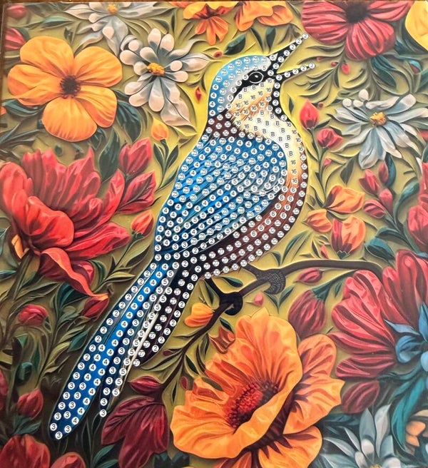 29 diamond painting kaart zonder steentjes
