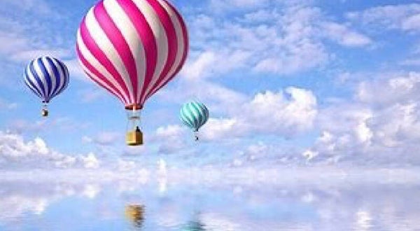 KO89 diamond painting luchtballon