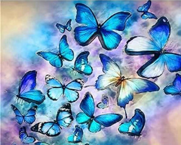 10314 diamond painting vlinders