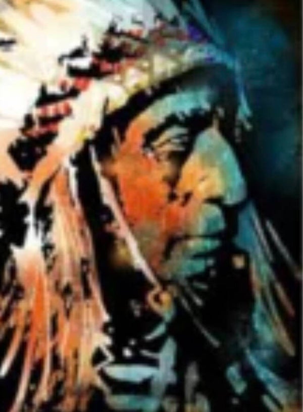 10514 diamond painting indiaan