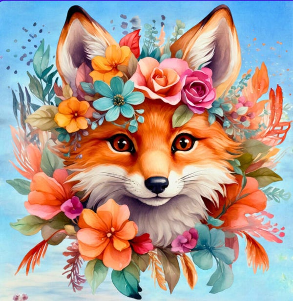 Premium diamond painting Vos (exclusief ontwerp )