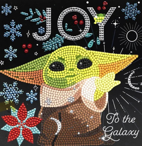diamond painting kaart Galaxy  ( Craft Buddy)